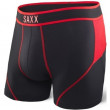 Boxer Saxx Kinetic Boxer Brief fekete/piros
