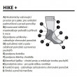 Icebreaker W Hike+ Light Mini női zokni