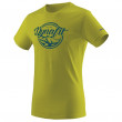Dynafit Graphic Co M S/S Tee férfi póló sárga