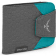 Pénztárca Osprey QuickLock RFID Wallet szürke/kék tropic teal