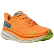 Hoka M Clifton 9 férficipő narancs Solar Flare / Lettuce