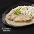 Expres menu Sertés sült kovács módra rizzsel és készétel