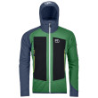Férfi kabát Ortovox Col Becchei Jacket fekete/zöld Irish green