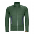 Férfi pulóver Ortovox Fleece Light Jacket M zöld