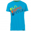 Férfi póló La Sportiva Square T-Shirt M kék/zöld