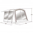 Outwell Universal Awning Size 4 sátor kiegészítő elem