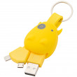 Munkees USB kulcstartó Smart Charger sárga Yellow