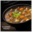 Expres menu Marhahúsleves zöldséggel leves