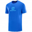 Férfi póló Salomon Coton Logo Ss Tee M világoskék