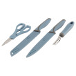 Outwell Chena Knife Set Peeler Scissor kés készlet kék/szürke
