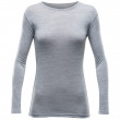 Női póló Devold Breeze Woman Shirt szürke  Grey melange