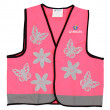 Gyerek mellény LittleLife Hi-Vis Safety Vest rózsaszín