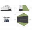 Sea to Summit Telos TR2 Plus ultrakönnyű sátor