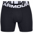 Férfi boxer Under Armour Charged Cotton 6in 3 Pack fekete