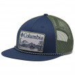 Columbia Flat Brim Snap Back baseball sapka kék/zöld