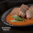 Expres menu Paradicsomos marhahús 600g készétel