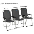 Bo-Camp Copa Rio Comfort Deluxe Grey szék