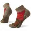 Női zokni Smartwool W Performance Hike Light Cushion Color Block Pattern Ankle barna