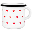 Zulu Cup Mini Heart bögrék-csészék fehér/piros