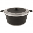 Outwell Collaps pot with lid 2,5 l fazék fekete
