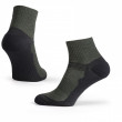 Zulu Merino Lite Women zokni zöld/fekete