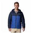 Columbia Powder Lite™ II Hooded Jacket férfi dzseki kék Mountain Blue, Collegiate Navy