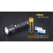 LED lámpa szett Fenix FD41 + 2600 mAh Aku + USB