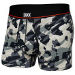 Saxx Non-Stop Stretch Cotton Trunk férfi boxer szürke/fekete