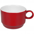 Csésze Bo-Camp Cup melamine 2-tone piros Red/White