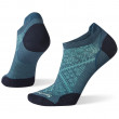 Női zokni Smartwool W Performance Run Zero Cushion Low Ankle türkiz/kék