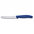 Zöldségvágó kés Victorinox kerekített markolattal kék
