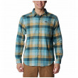 Columbia Cornell Woods™ Flannel Long Sleeve Shirt férfi ing kék/sárga