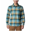 Columbia Cornell Woods™ Flannel Long Sleeve Shirt férfi ing kék/sárga