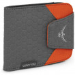 Pénztárca Osprey QuickLock RFID Wallet szürke/narancssárga poppy orange