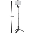 Swissten BLUETOOTH SELFIE STICK ALUMINUM TRIPOD PRO szelfibot