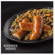 Expres menu KM Keleti fűszeres lencse kolbásszal készétel