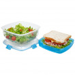 Ételtároló doboz Sistema Salad + Sandwich TO GO 1,63L