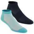 Női zokni Kari Traa Skare Sock 2pk fekete/kék