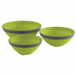 Outwell Collaps Bowl Set tálkészlet zöld lime green