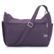 Női táska biztonsági zárral Pacsafe Citysafe CS200 lila