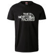 The North Face S/S Woodcut Dome Tee férfi póló fekete