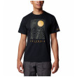 Columbia Csc™ Seasonal Logo Tee férfi póló fekete Black, Linear Drifts