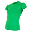 Női funkciós póló Sensor Coolmax Fresh rövid ujjú zöld zelená