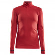 Női póló Craft Fuseknit Comfort Zip piros