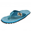 Női flip-flop Gumbies Islander Flip-Flops - Turquoise Swirls