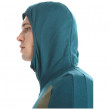 Icebreaker Merino Quantum ZoneKnit™ LS Zip Hoodie férfi funkcionális pulóver
