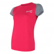 Női funkciós póló Sensor Merino Active PT Logo rózsaszín magenta/šedá