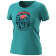 Dynafit Graphic Co W S/S Tee női póló kék/narancs