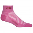 Női zokni Icebreaker Women Run+_Ultralight Mini rózsaszín