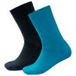 Devold Daily Merino Medium Sock 2Pk Kid gyerek zokni kék MOON MIX